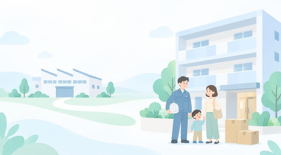 家族と住める寮付きの仕事を探したい?製造の派遣で探す方法