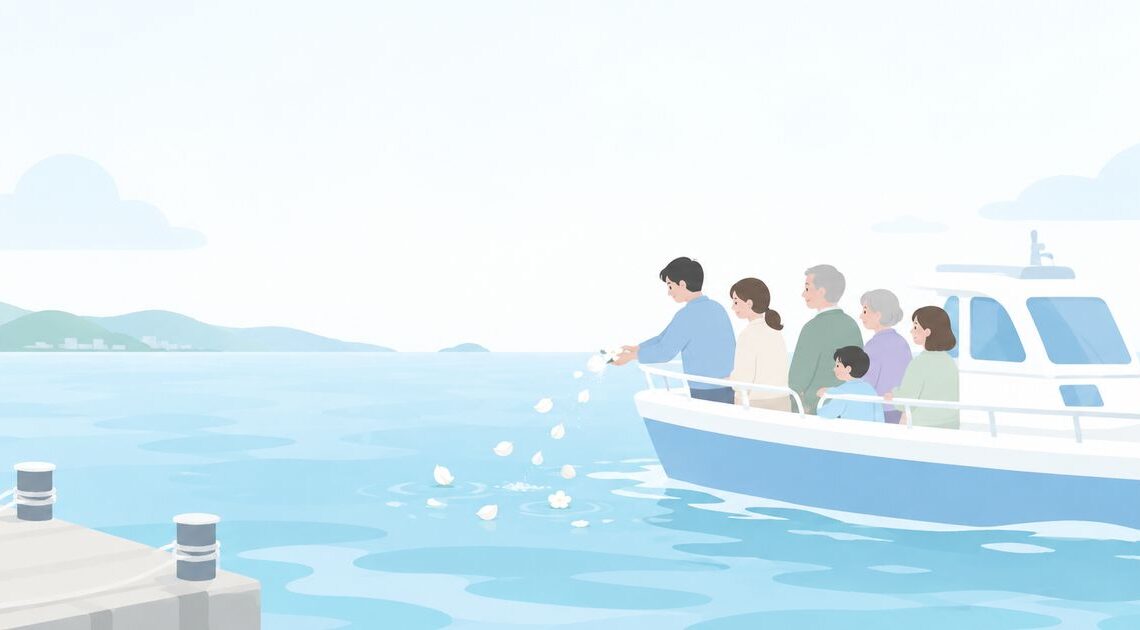 海洋散骨に家族みんなで乗りたい？人数で料金が変わらない選び方