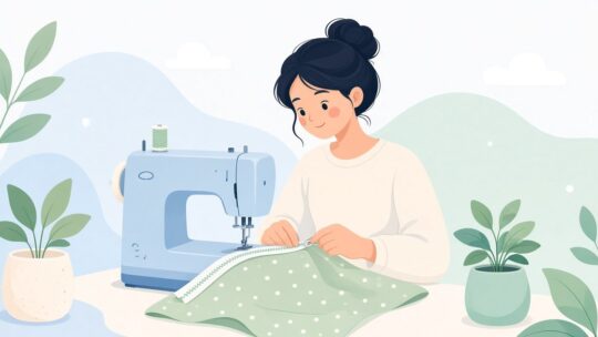 ファスナーの端を合わせて縫い、開閉して噛み合うか確認する