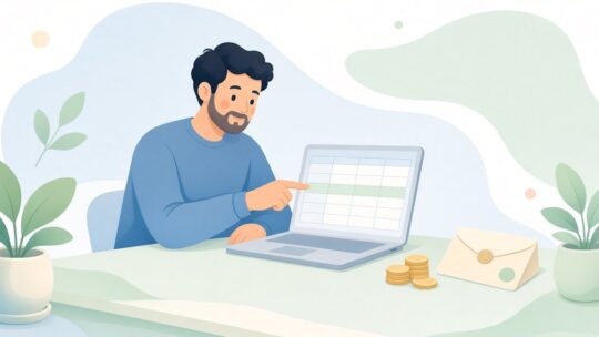 請求と入金を表にして未入金を探す
