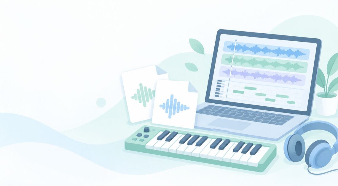 初めて編曲を頼むときは何を渡す？依頼前の準備と受け取るデータを確かめる方法