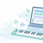 初めて編曲を頼むときは何を渡すをイメージしたイラスト