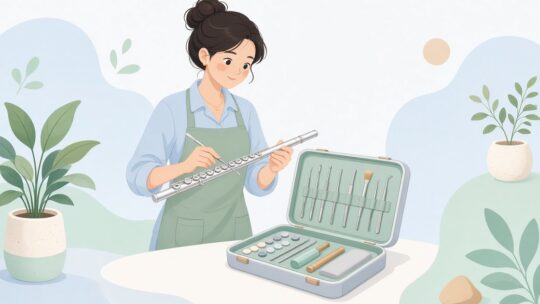 フルート修理技術者向けタンポ調整ヘラおすすめ2選｜出張時の先端幅と形状の見方