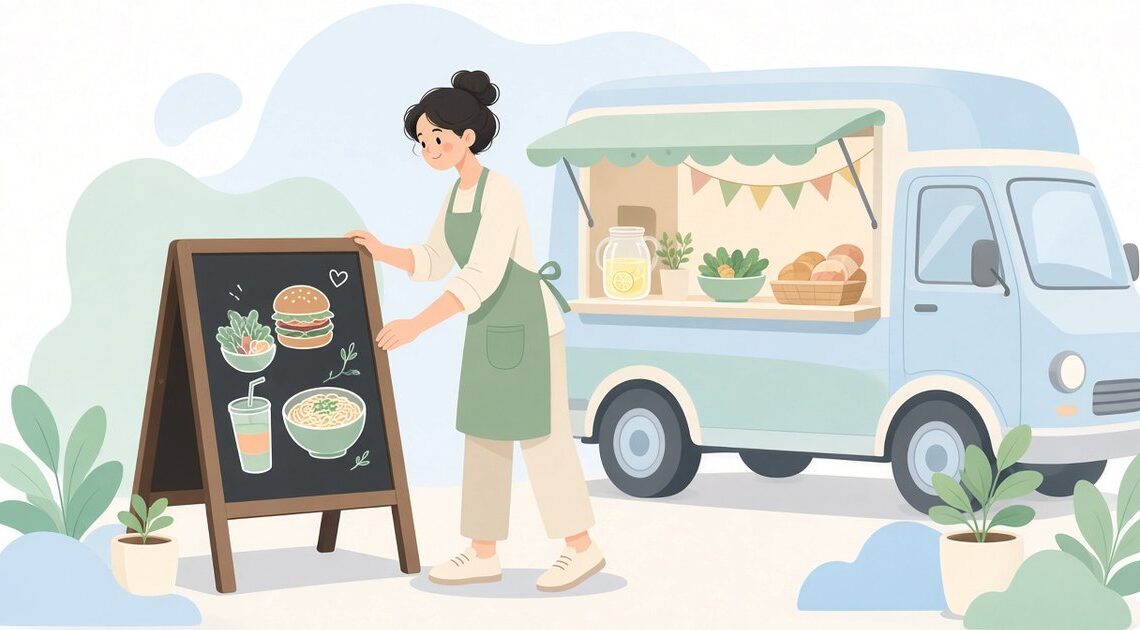 フードトラック店主向け屋外メニュースタンドおすすめ4選|表示サイズとベース重量