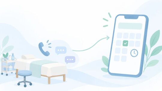電話やDMの予約対応で手が止まる？無料でネット予約を始める方法