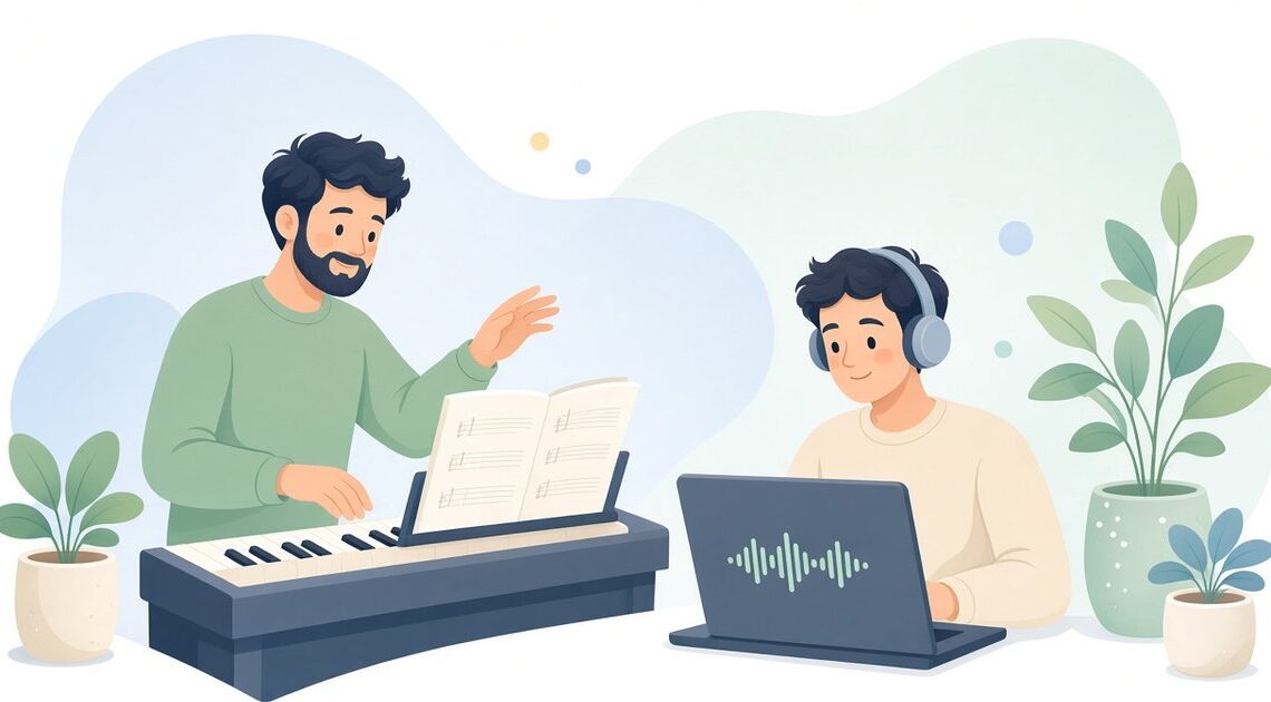 合唱のパートと録音を照合して抜けたパートだけ録り直す