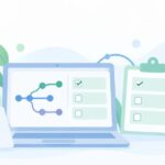 ソースコードとタスクを別々に管理しているをイメージしたイラスト