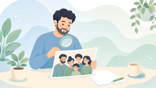 集合写真を人ごとに見て、写っていない人を出す