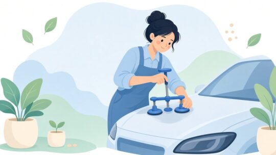 デントリペア業者向け雹害車用グルータブおすすめ2選｜接触面積・タブ形状を比較