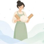 ハンドカーダー用針布をイメージしたイラスト