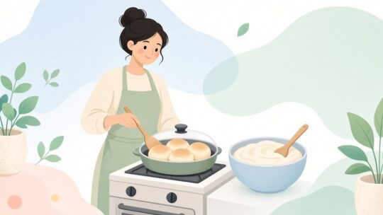 オーブンを使わずに手ごねパンを焼く方法｜フライパンでの基本手順