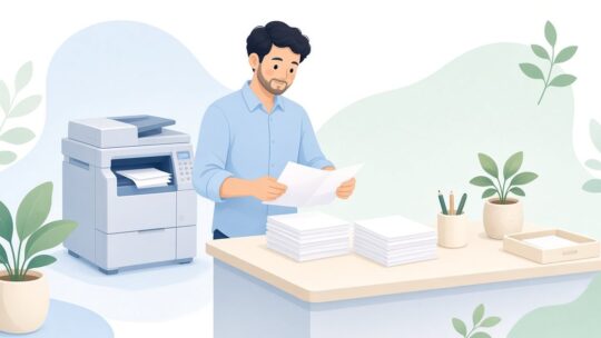 配る資料はページ順と人数分を確認してから渡す