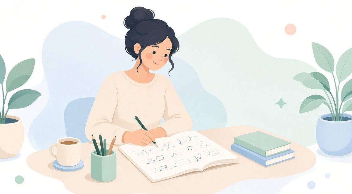 手書きの楽譜をパソコンで清書する方法