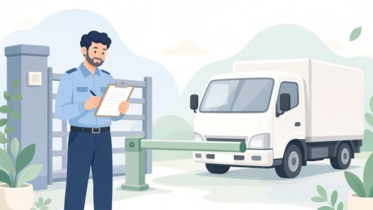 搬入票の車両番号と入った車両の番号を照合して、番号が違う車だけ出す