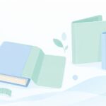 単行本に合うブックカバーがないをイメージしたイラスト