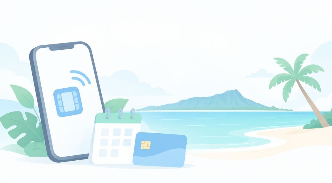 GO eSIMの国別ガイド：無制限プランの料金の見方