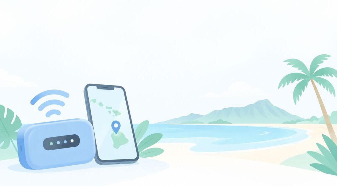 ハワイ旅行のネットはどうする？WiFiを借りる方法と料金