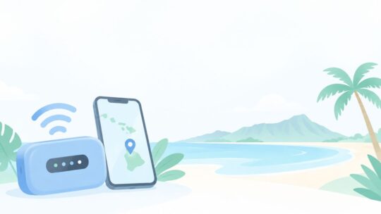 ハワイ旅行のネットはどうする？WiFiを借りる方法と料金