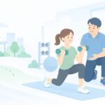 平井駅の近くで通い放題のパーソナルジムはをイメージしたイラスト