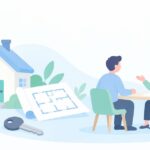 家を買う前の相談先はをイメージしたイラスト