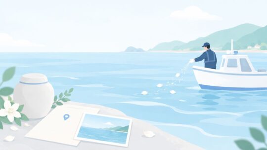 遠く離れた故郷の海に還したい？代理散骨で頼む方法