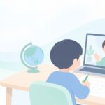 補習校だけで日本の勉強は足りるをイメージしたイラスト