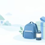 新築祝いに何を贈るをイメージしたイラスト