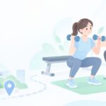 今池駅の近くで通い放題のパーソナルジムはをイメージしたイラスト