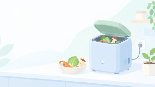 生ごみのニオイが気になる？室内に置ける処理機の選び方