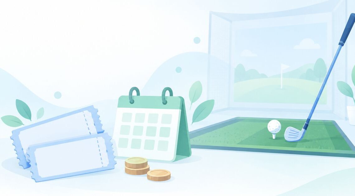 ゴルフレッスンは回数券と月額どっちが安い?1回の単価で比べる