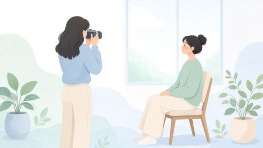 室内の人物は窓を背にしない撮り方
