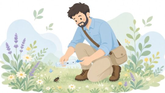昆虫調査員の野外採集用吸虫管は志賀昆虫普及社の二重式がおすすめ