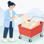 検査合否と出荷可否の照合をイメージしたイラスト