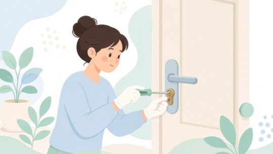 室内ドアの交換用シリンダー錠おすすめ4選｜扉厚・カム形状と適合を確認