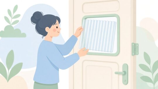 室内ドアの採光窓向け中空ポリカ板おすすめ3選｜厚さ4mm・溝幅4〜4.5mmの適合目安