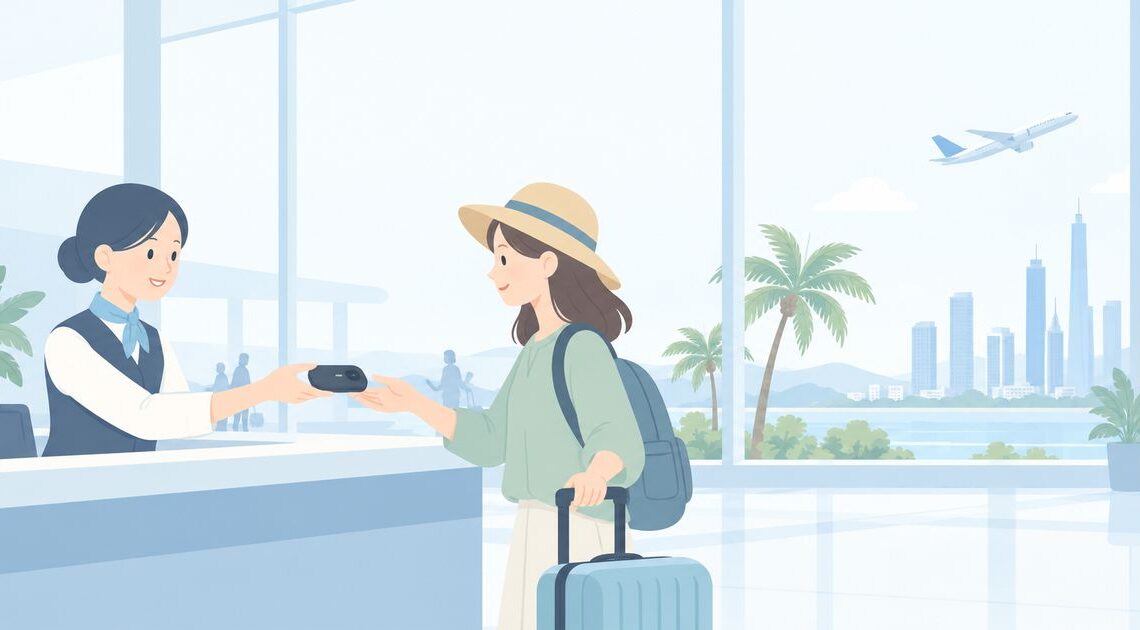 ジャカルタに行くネットの準備は?空港で受け取るWiFi
