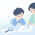 中学受験の国語が苦手をイメージしたイラスト
