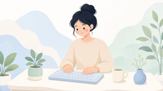 キーボードのテンキーでNum Lockを確認する