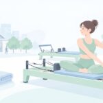 吉祥寺駅の近くでマシンピラティスに通うならをイメージしたイラスト