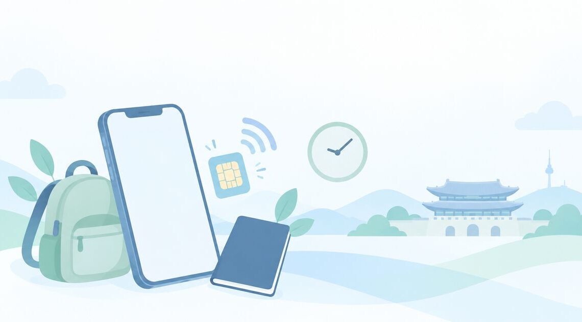 韓国旅行の直前でWiFiが間に合わない?スマホだけでネットを使う方法