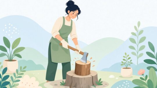 造園職人向け薪割り斧おすすめ5選｜全長・刃渡り・重量を比較