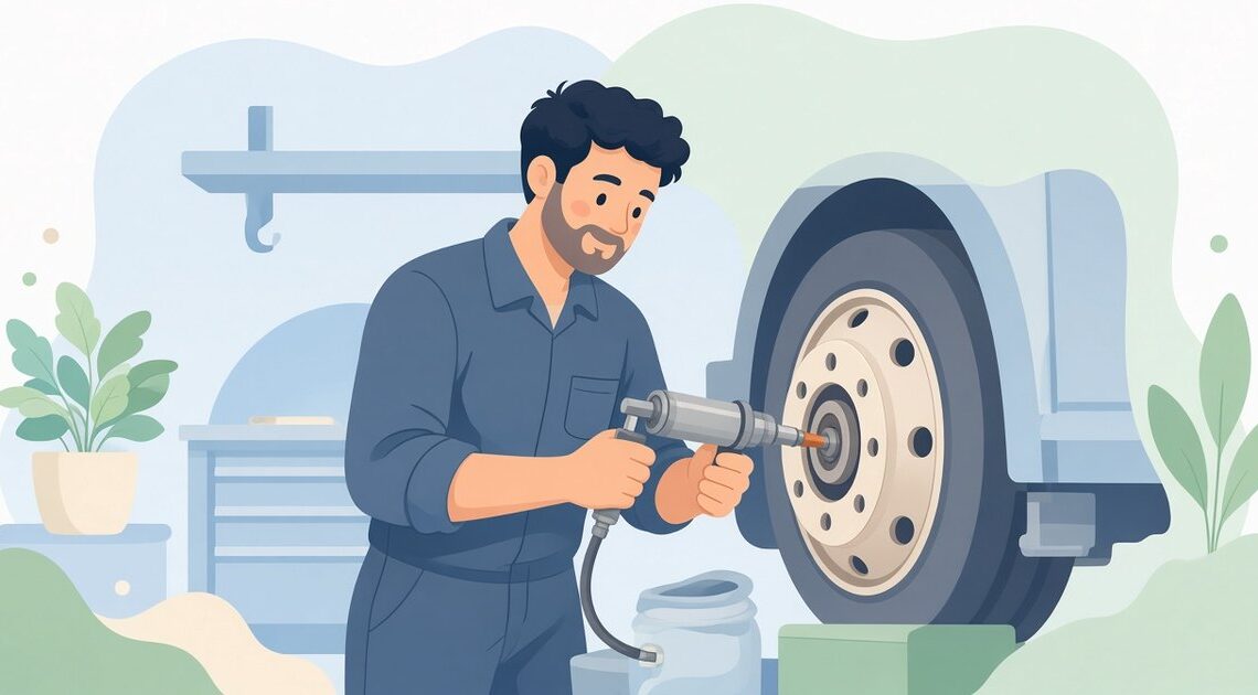 大型車用ホイールベアリンググリース注入器 おすすめ