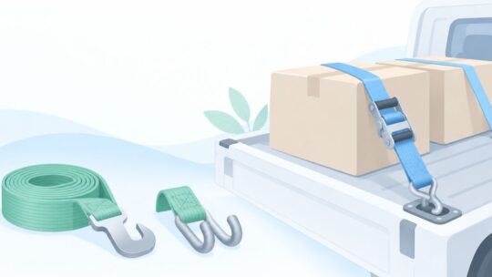 ラッシングベルトはどのフック？荷台に合うタイプの選び方