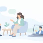コーチングを学ぶにはをイメージしたイラスト