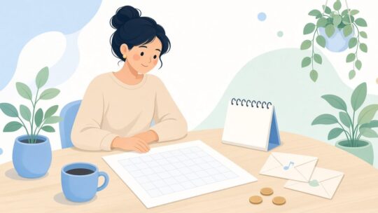 習い事の月謝と振込日を表にして未払いを出す