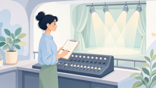 照明キューと進行表のキューを照合して番号が違う箇所だけ出す