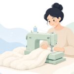 ロックミシン用バルキー押さえをイメージしたイラスト