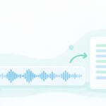 長い会議の録音を文字にしたいをイメージしたイラスト