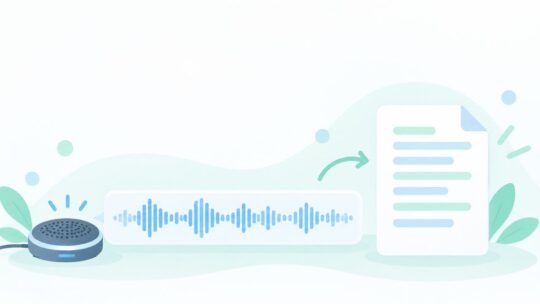 長い会議の録音を文字にしたい？分けずに文字起こしする方法