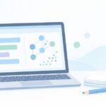機械学習の独学で手が止まるをイメージしたイラスト